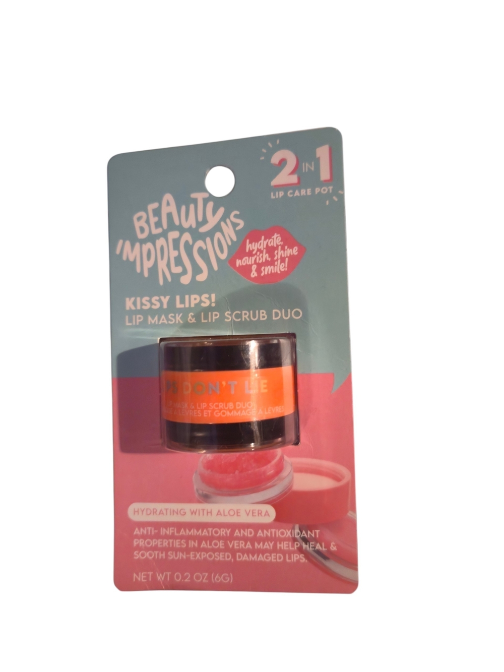 Impressions Kissy Lips Lip Mask & Scrub Duo -